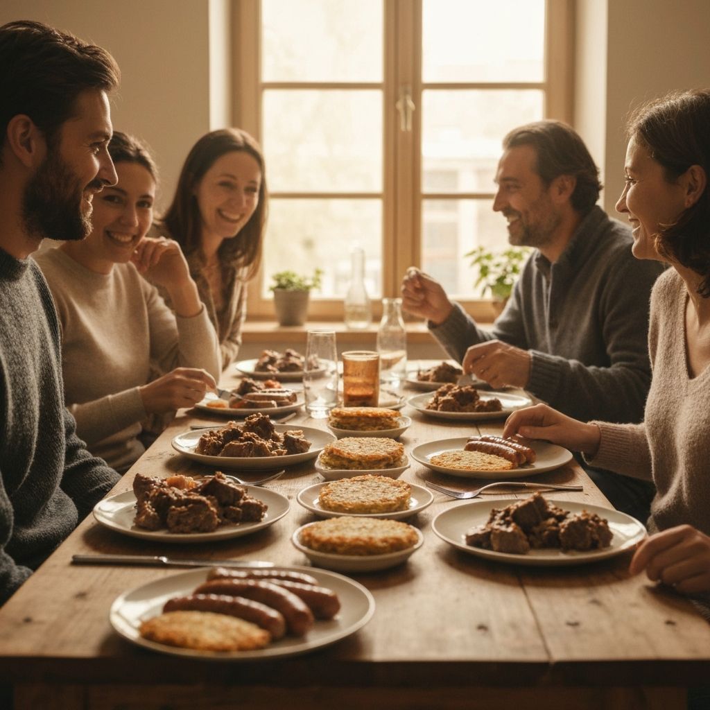 Essen und Wohlbefinden